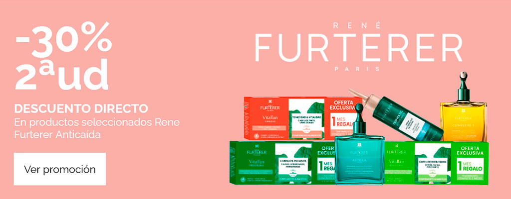 -30% 2ª ud. Rene Furterer Anticaída