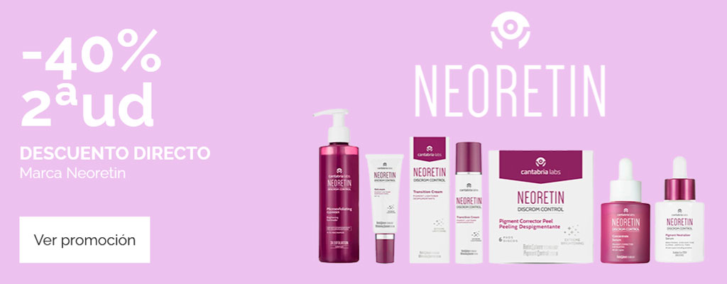 -40% 2ª ud. Neoretin