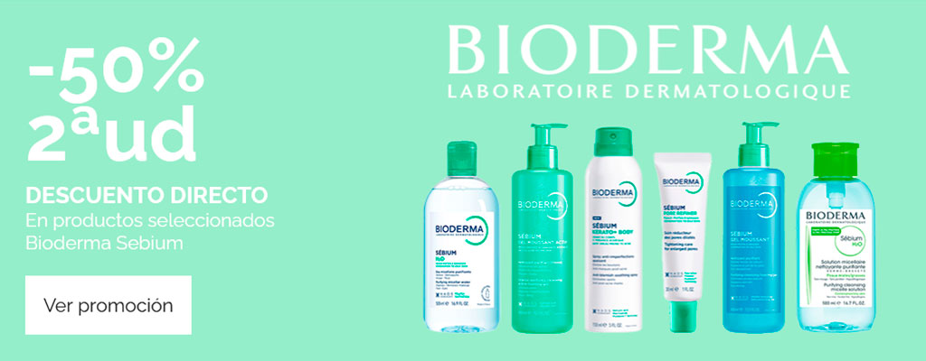 -50% 2ª ud. Bioderma Sebium