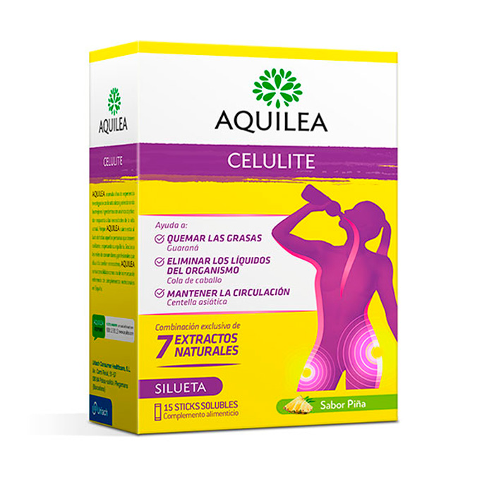 Aquilea Celulite Sabor Piña 15 Sticks Solubles