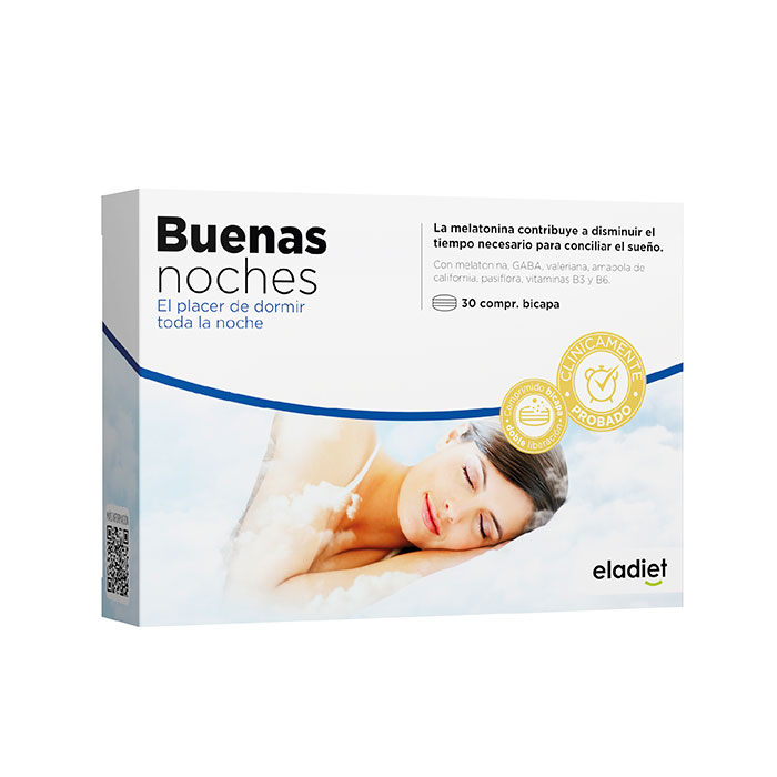 Eladiet Buenas Noches 30 Comprimidos Bicapa