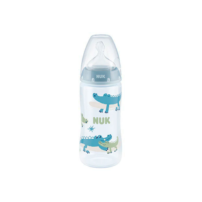 Nuk Biberón Fc+ Pp Silicona con Control de Temperatura 6-18m Azul 300ml