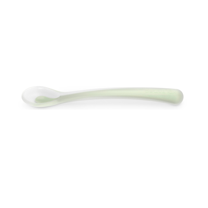 Suavinex Cuchara de Silicona Colour Essence Verde