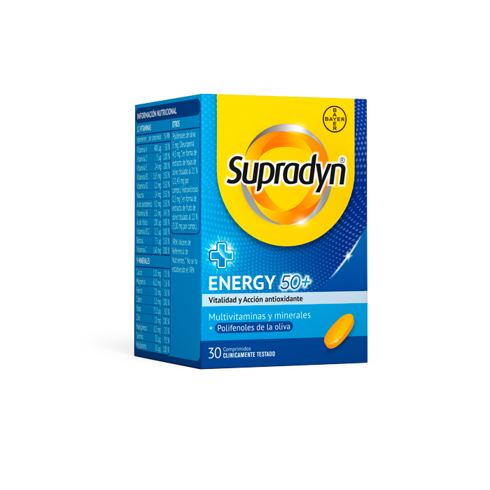 Supradyn Energy 50+ 30 Comprimidos