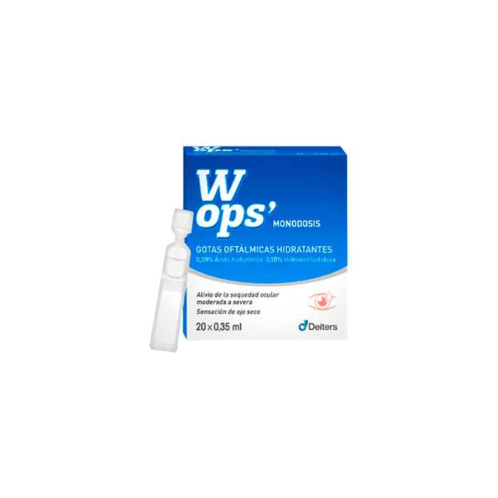 Wops’ Gotas Humectantes 0,3% 20 Monodosis