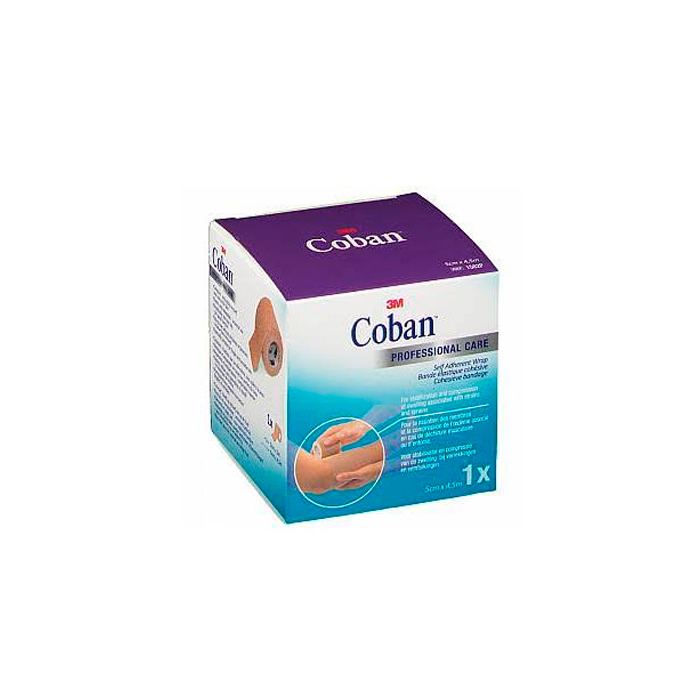 3m Coban Venda Autoadhesiva Color Piel 5cm X 4,5m