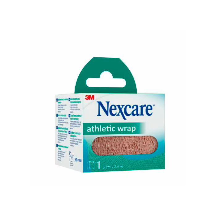3m Nexcare Athletic Wrap Color Piel 5cm X 2,3m