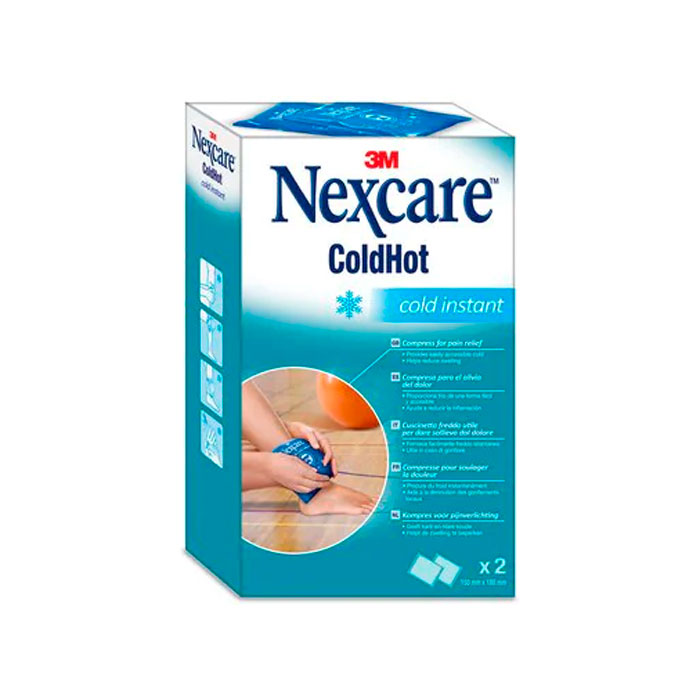 3m Nexcare Bolsa Coldhot Cold Instant 150mm X 180mm 2 Unidades