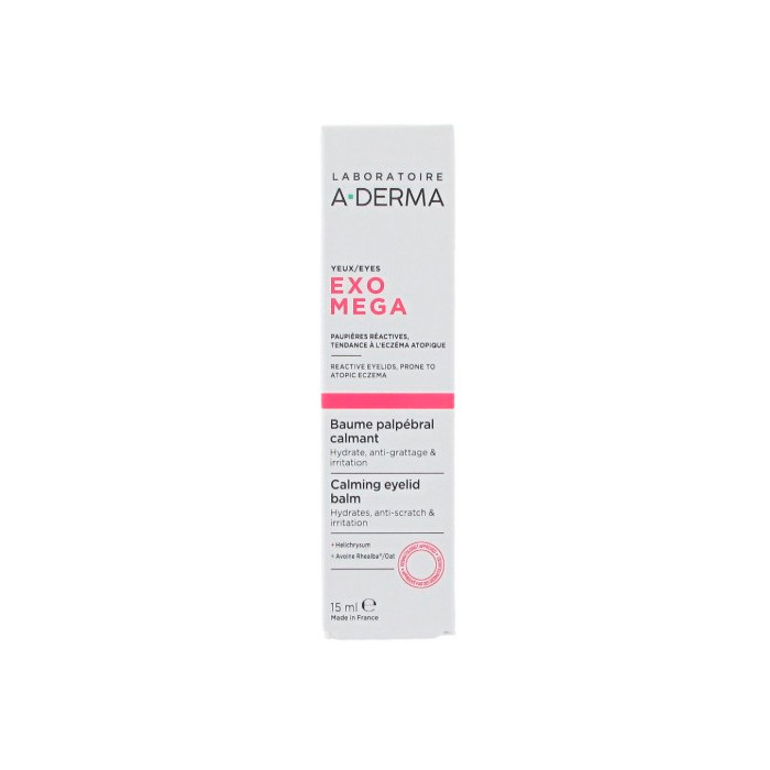 A-derma Exomega Bálsamo Palpebral Calmante 15ml