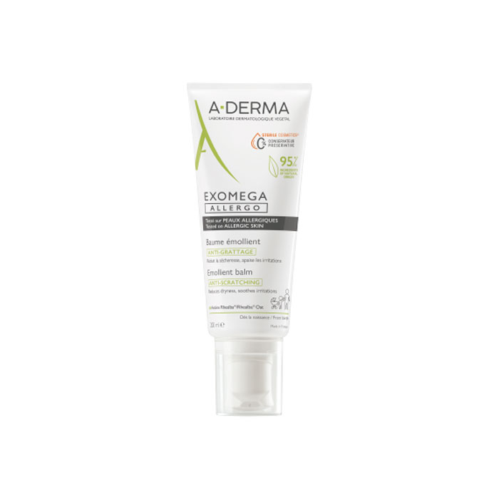 A-derma Exomega Allergo Bálsamo Emoliente Anti-rascado 200ml