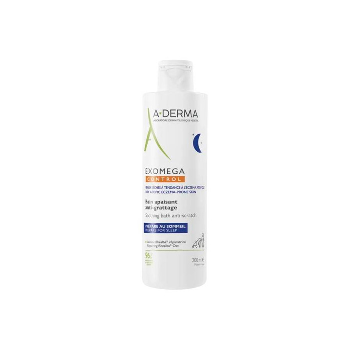 A-derma Exomega Control Baño Calmante Anti-rascado 200ml