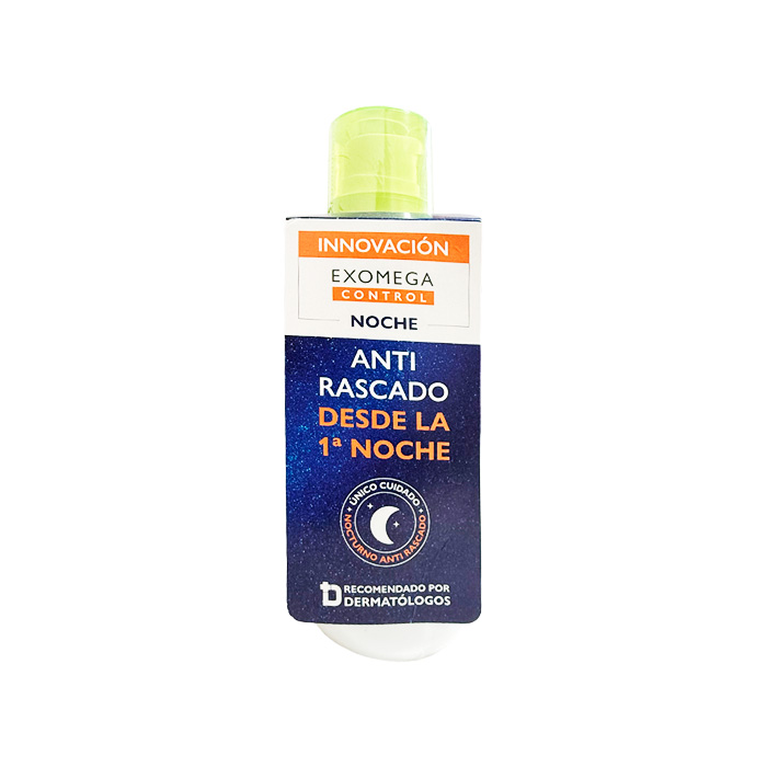 A-derma Exomega Control Crema de Noche Emoliente Reparadora, Anti-rascado 400ml