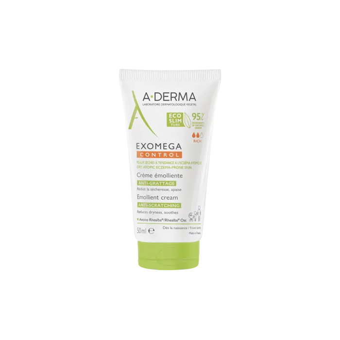 A-derma Exomega Control Crema Emoliente Antiirritación 50ml