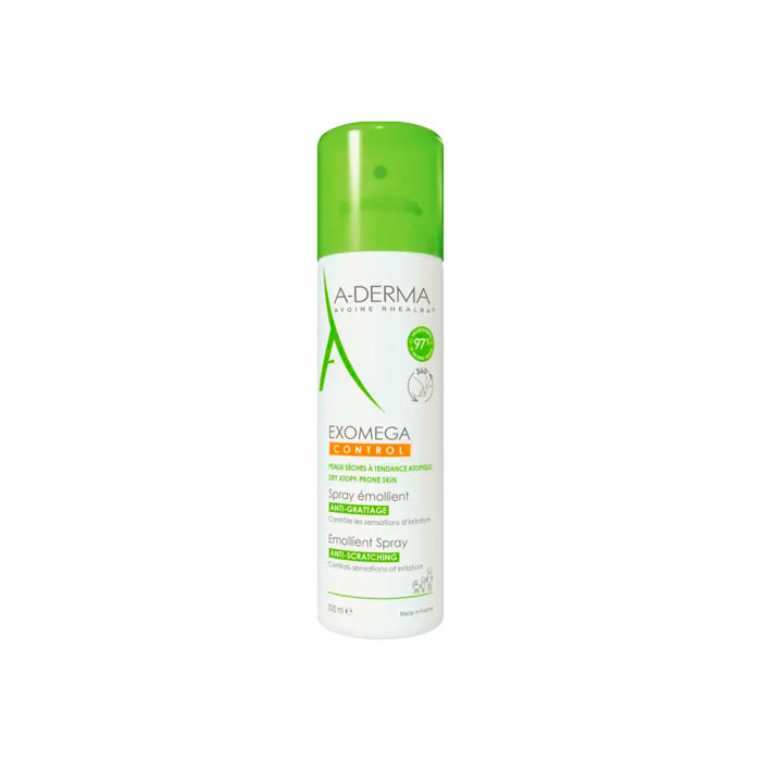A-derma Exomega Control Spray Emoliente Anti-rascado 200ml