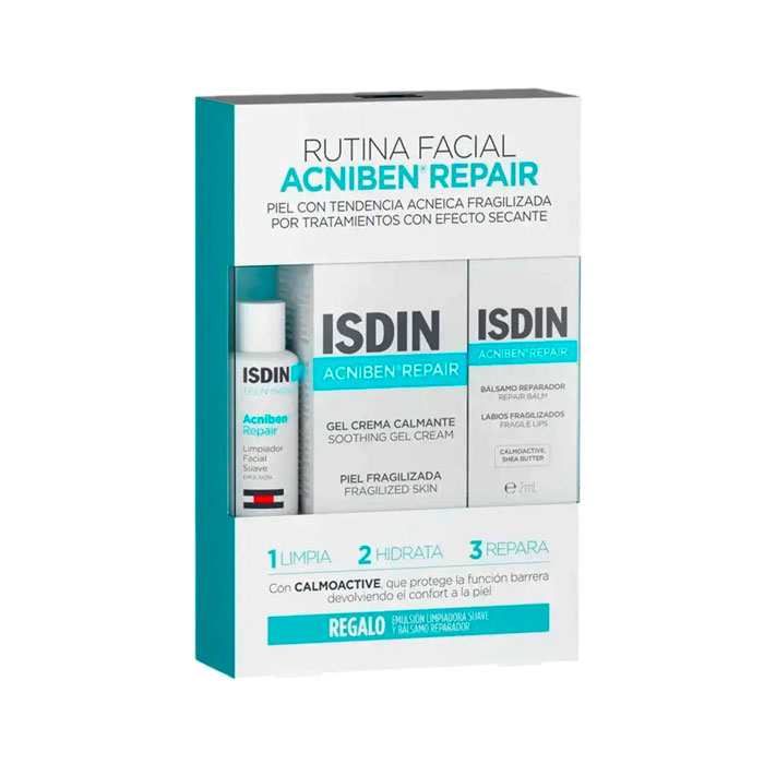 Acniben Repair Hidratante Gel Crema 40ml + Regalo Limpiador 15ml y Labial 2ml