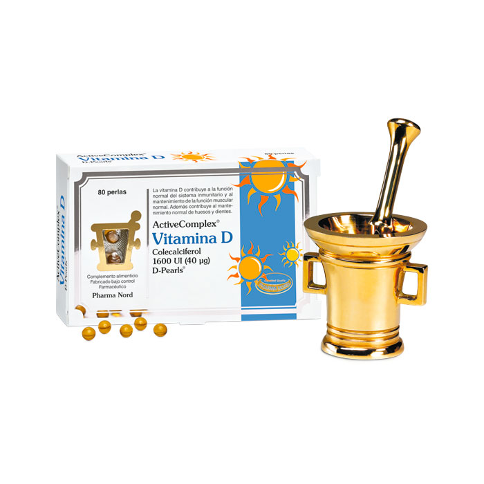 Activecomplex Vitamina D 80 Perlas