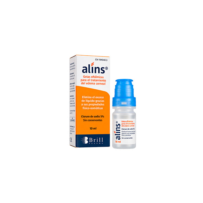 Alins Gotas Oftálmicas Edema Corneal 10ml
