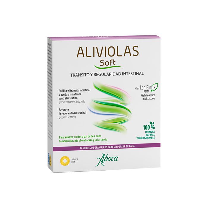 Aliviolas Soft Sabor Piña 14 Sobres