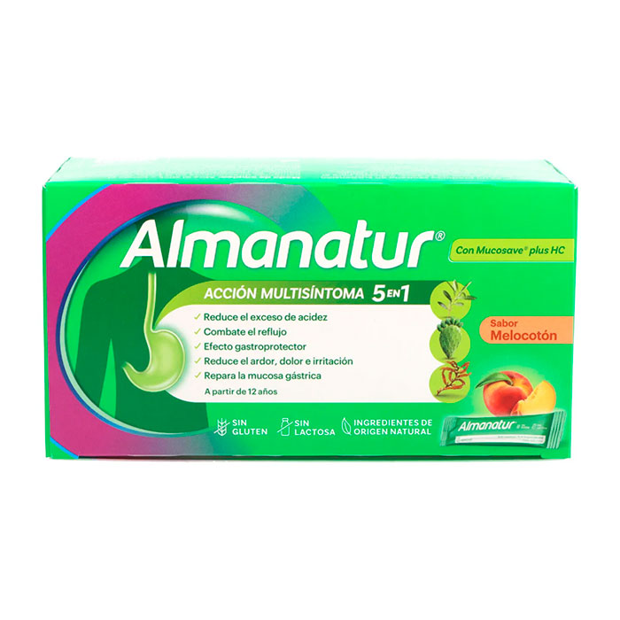 Almanatur Sabor Melocotón 20 Sticks