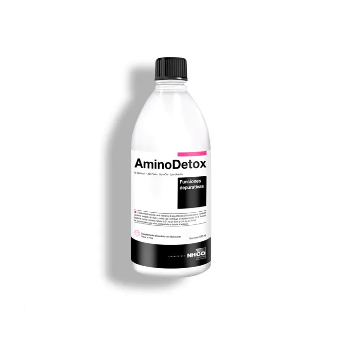 Nhco Aminodetox Funciones Depurativas Sabor Fresa 500ml