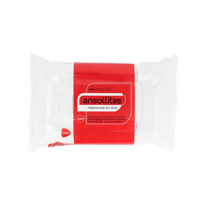 Ansollitas Toallitas Duplo 2x50 Unidades