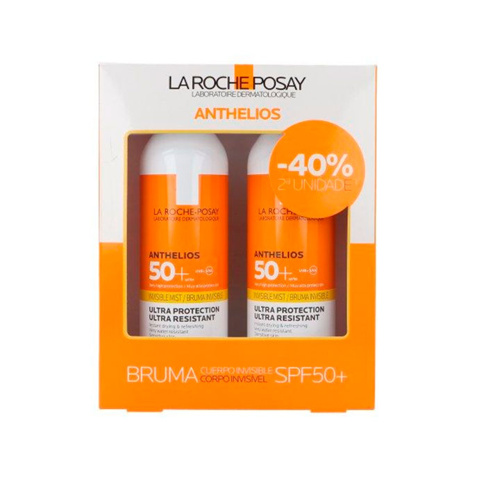 Anthelios Bruma Corporal Invisible Spf50+ Duplo 200ml + 200ml