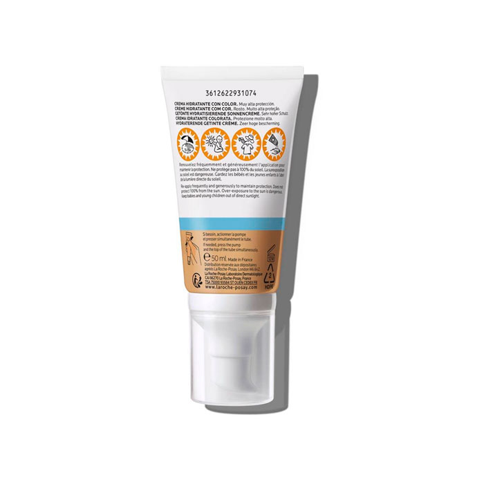 Anthelios Uv Mune 400 Crema Hidratante con Color Spf50+ 50ml