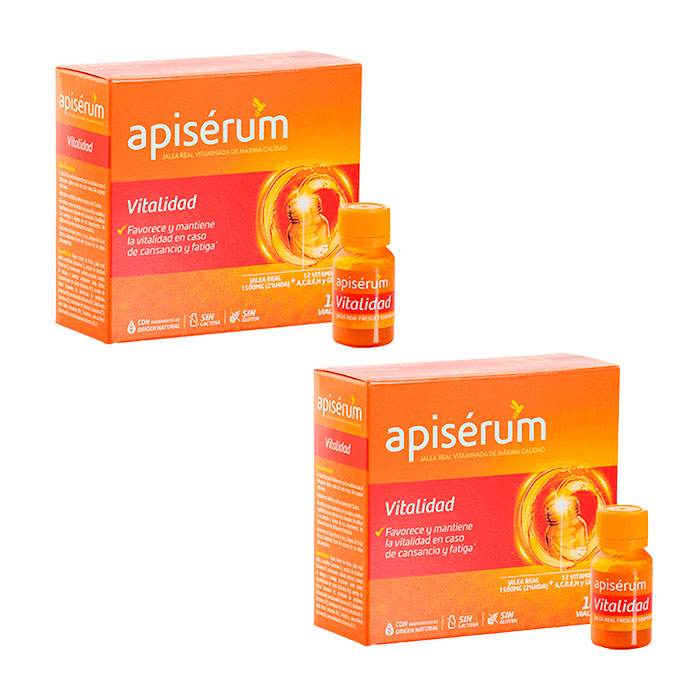 Apisérum Vitalidad Jalea Real 36 Viales