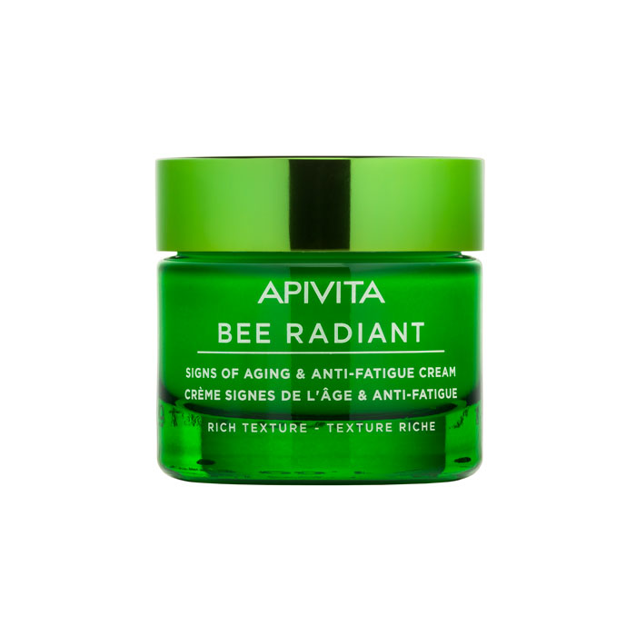 Apivita Bee Radiant Crema Signos de la Edad & Antifatiga Textura Rica 50ml