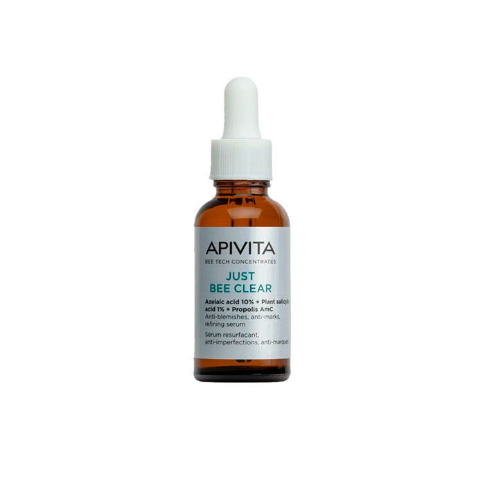 Apivita Just Bee Clear Sérum Anti-imperfecciones Anti-marcas Afina la Piel 30ml