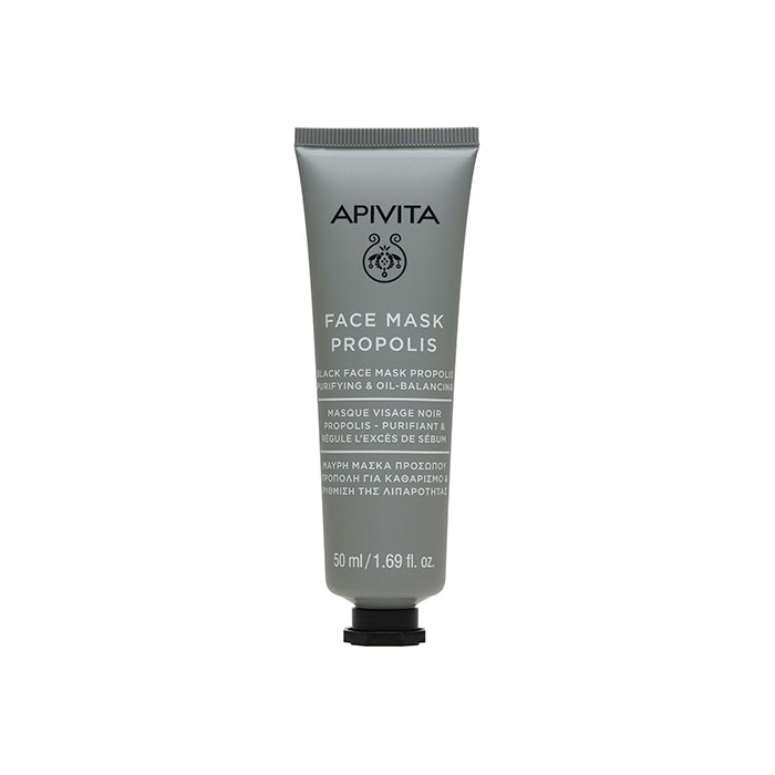 Apivita Mascarilla Negra Facial Propóleo Purificante y Equilibrante 50ml