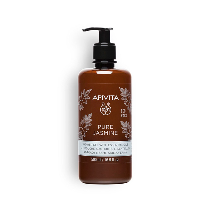 Apivita Pure Jasmine Gel de Baño con Aceites Esenciales 500ml