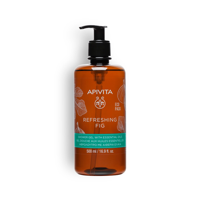 Apivita Refreshing Fig Gel de Baño con Aceites Esenciales 500ml