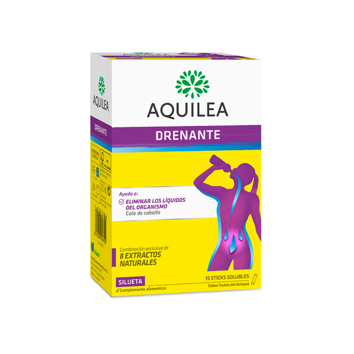 Aquilea Drenante 15 Sticks Solubles