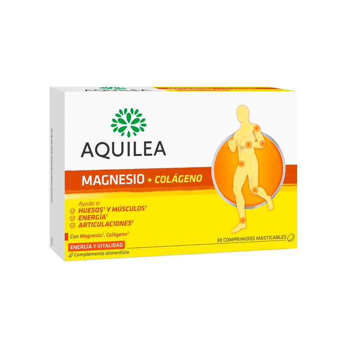 Aquilea Magnesio + Colágeno 30 Comprimidos Masticables