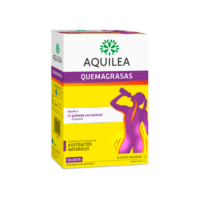 Aquilea Quemagrasas 15 Sticks Solubles
