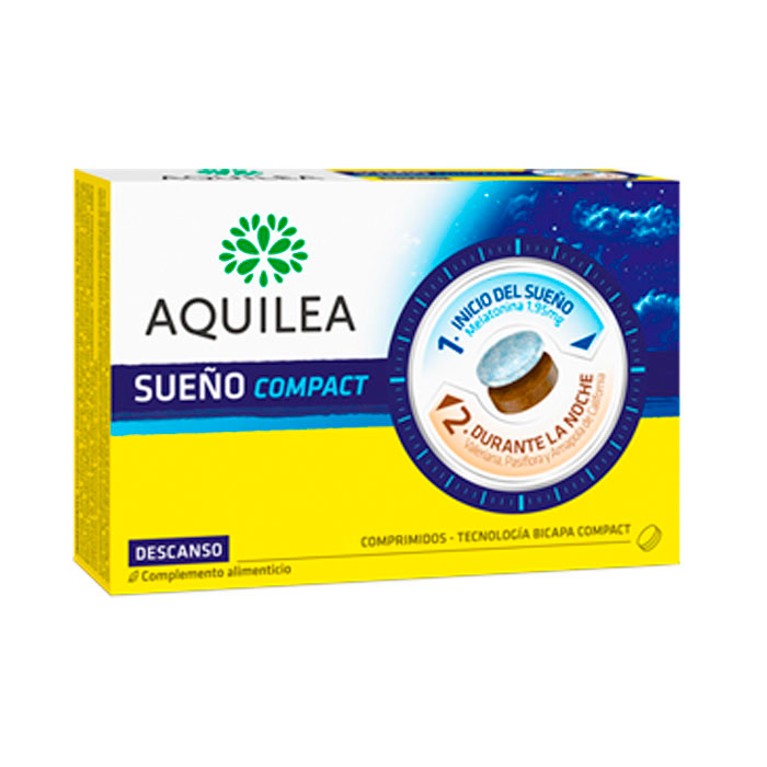 Aquilea Sueño Compact 30 Comprimidos Bicapa
