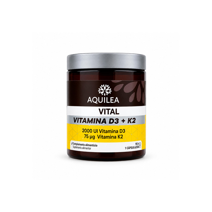 Aquilea Vital Vitamina D3 + K2 90 Cápsulas