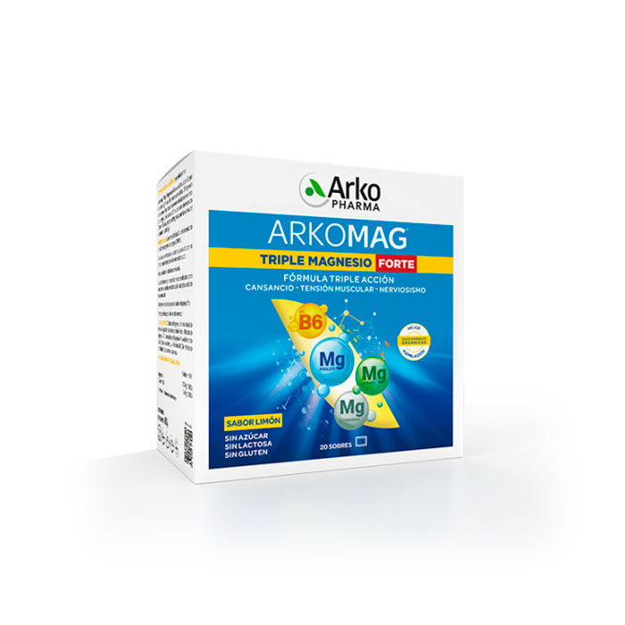 Arkopharma Arkomag Triple Magnesio Forte 20 Sobres