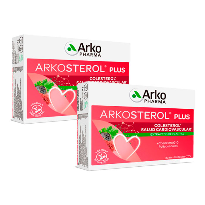 Arkopharma Arkosterol Plus Duplo 30 + 30 Cápsulas