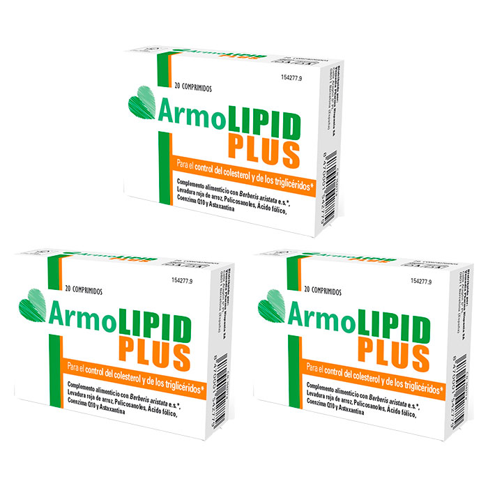 Armolipid Plus Pack 3x20 Comprimidos