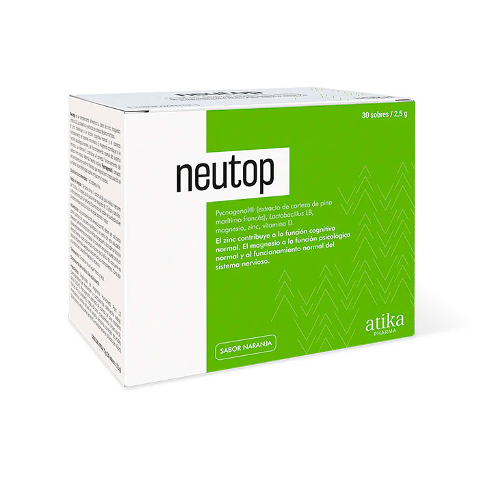  Atika Neutop Sabor Naranja 30 Sobres