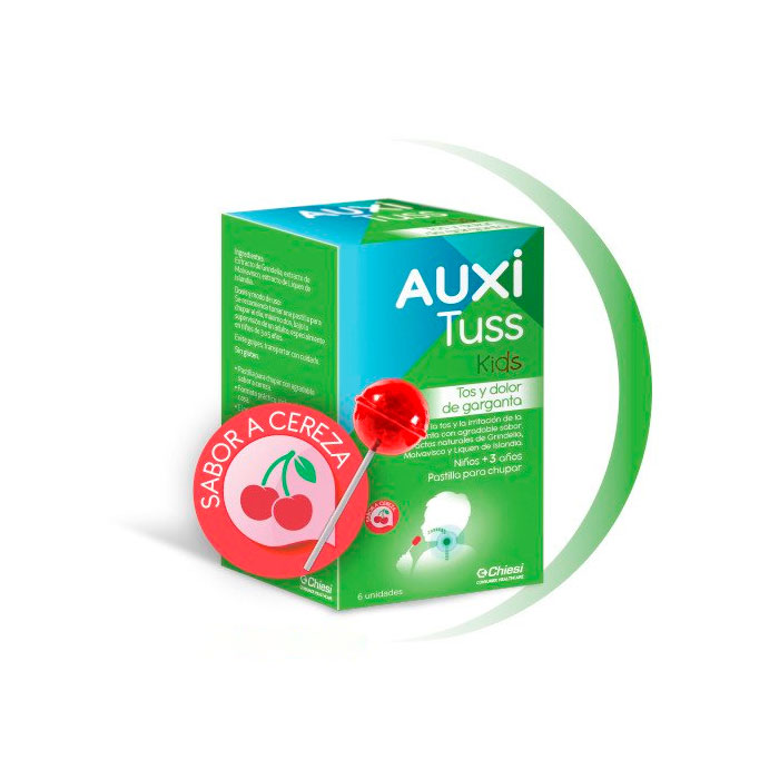 Auxi Tuss Kids 6 Pastillas Para Chupar