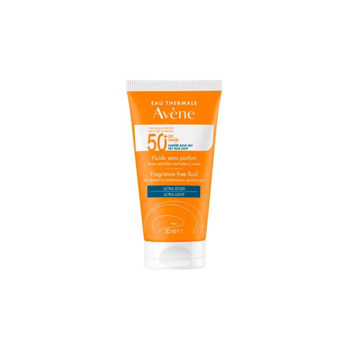 Avene Fluido Solar Sin Perfume Spf50+ 50 ml