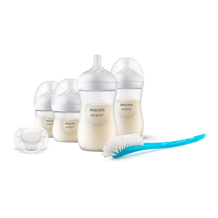 Avent Natural Response Pack 4 Biberones, Chupete y Cepillo