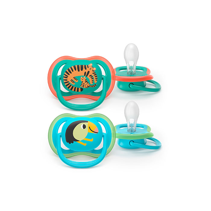 Avent Pacifier Pack 2 Chupetes Ultra Air 6-18m Scf087/11