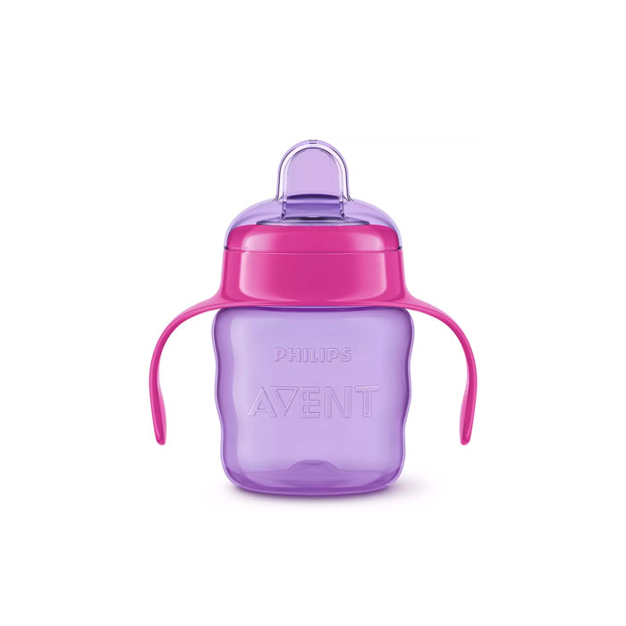 Avent Vaso con Boquilla Flexible Rosa 6m+ 200ml