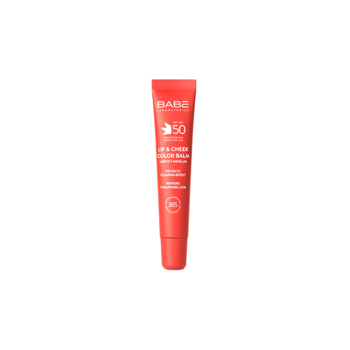 Babé Bálsamo de Labios y Mejillas Coral Spf 50 20ml