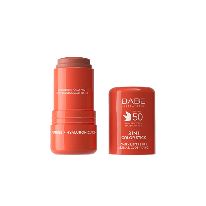 Babé Fotoprotección Mineral 3in1 Color Stick Tono 2 Spf50 4g