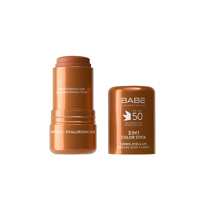 Babé Fotoprotección Mineral 3in1 Color Stick Tono 3 Spf50 4g